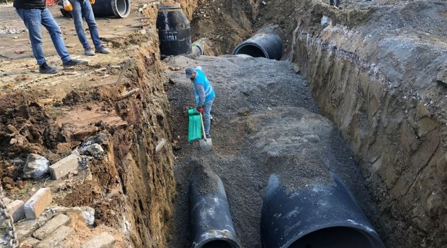 YAĞMUR SUYU VE KANALİZASYON HATTI İNŞAATI YAPILACAKTIR